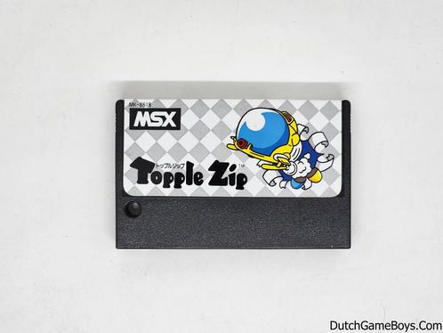MSX - Topple Zip, Spelcomputers en Games, Spelcomputers | Overige, Gebruikt, Verzenden