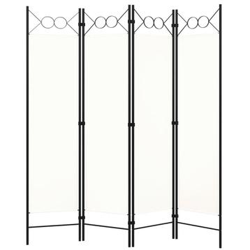 Kamerscherm Wit 4 Panelen | Retourdeal | 35% Korting! beschikbaar voor biedingen