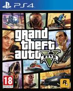 Grand Theft Auto 5 (GTA V) (PlayStation 4), Spelcomputers en Games, Games | Sony PlayStation 4, Vanaf 12 jaar, Gebruikt, Verzenden