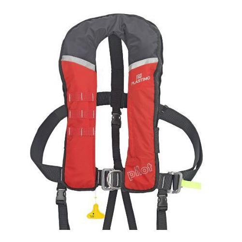 Plastimo Automatisch Reddingsvest Pilot 290N met Harnas Rood, Watersport en Boten, Accessoires en Onderhoud, Nieuw, Ophalen of Verzenden