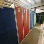 Diverse metalen lockers locker kluisjes
