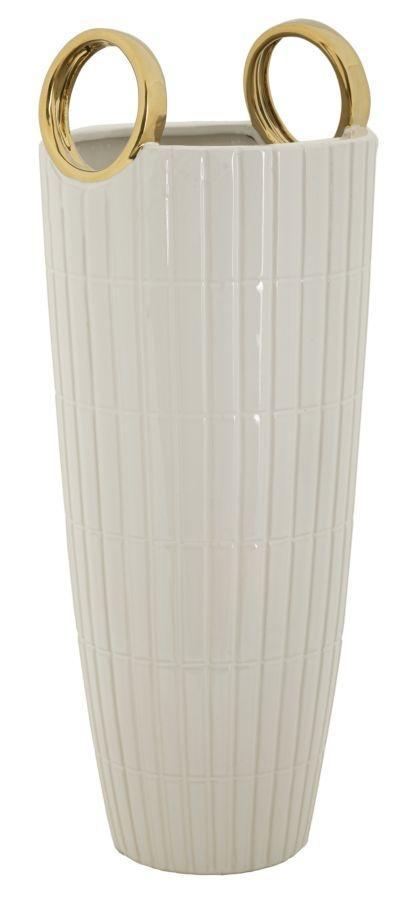 VAAS SHOPPING CM Ø 18X45, Huis en Inrichting, Woonaccessoires | Vazen, Ophalen of Verzenden