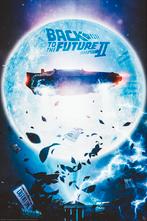 Poster Back To The Future Flying Delorean 61x91,5cm, Nieuw, A1 t/m A3, Verzenden