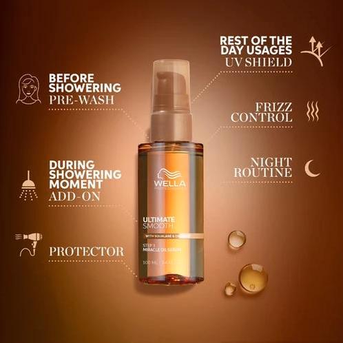 Wella Professionals Ultimate Smooth Oil Serum (Haarolie), Sieraden, Tassen en Uiterlijk, Uiterlijk | Haarverzorging, Nieuw, Verzenden