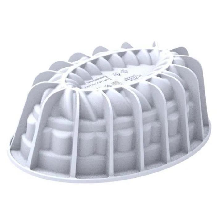 Silikomart Siliconen Bakvorm Pleincoeur Ovaal 17,6x10,4cm, Hobby en Vrije tijd, Taarten en Cupcakes maken, Nieuw, Verzenden