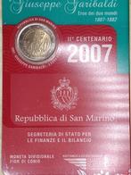 San Marino. 2 Euro 2007 Garibaldi (Zonder Minimumprijs)