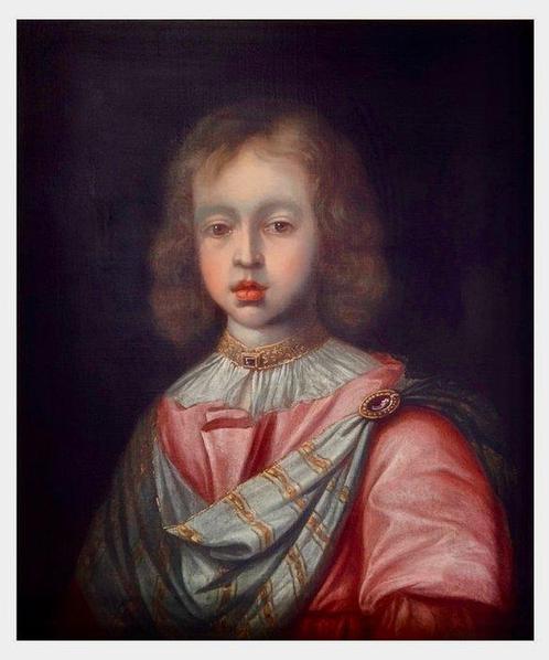 Jacob Huysmans (1630-1696), Kring van - A bust length, Antiek en Kunst, Kunst | Schilderijen | Klassiek