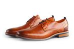 van Lier Nette schoenen in maat 40 Cognac | 10% extra, Kleding | Heren, Nieuw, Overige typen, Van Lier, Verzenden