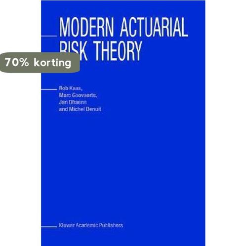Modern Actuarial Risk Theory 9781402029523 Rob Kaas, Boeken, Overige Boeken, Gelezen, Verzenden