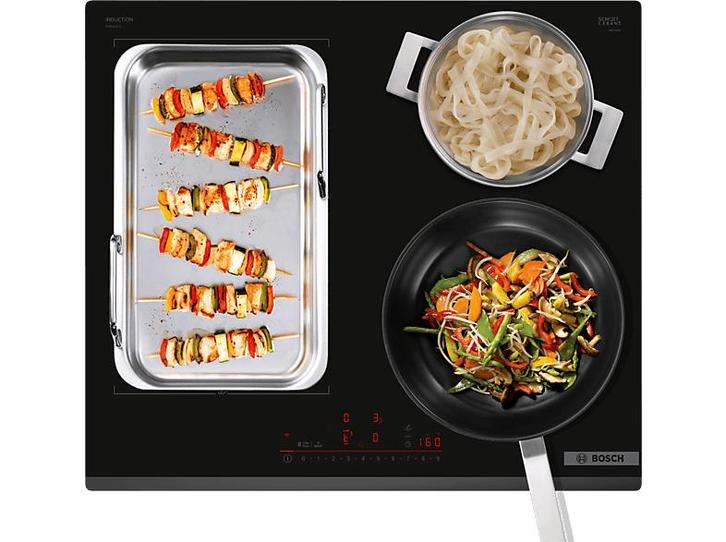 Bosch - Inductie Kookplaat - Zwart, Witgoed en Apparatuur, Kookplaten, Inductie, Nieuw, 4 kookzones, Verzenden