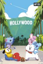 Poster BT21 Holliwood 61x91,5cm, Verzenden, Nieuw, A1 t/m A3