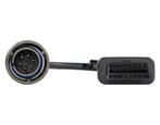 Jaltest (JDC502A) | Steyr 6-pins OBD – 16-pins OBD2 Verloopk, Verzenden, Nieuw