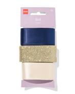 HEMA Lint 3.5m satijn goud - 3 stuks, Verzenden, Nieuw