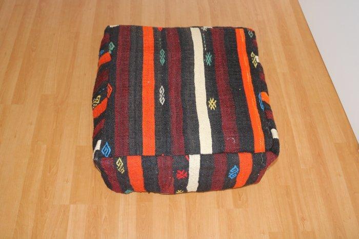 Puff Cases 1 - Kelim - 60 cm - 60 cm, Antiek en Kunst, Kunst | Designobjecten