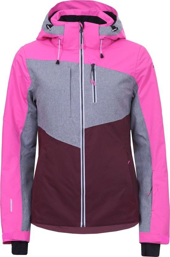 Icepeak Calion -34 - Dames Ski jas - Roze/Grijs, Kleding | Dames, Jassen | Winter, Verzenden