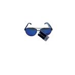 piloot bril blauw, zwart, Sieraden, Tassen en Uiterlijk, Zonnebrillen en Brillen | Heren, Nieuw, Overige merken, Zonnebril, Verzenden