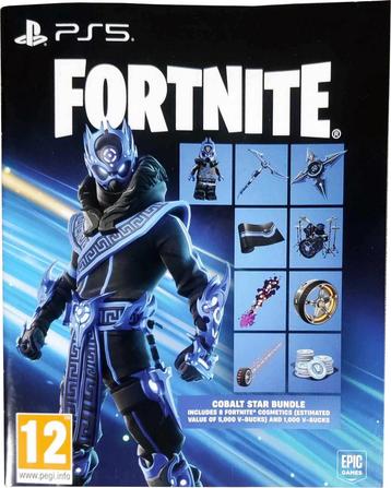 Fortnite Cobalt Star Bundle-1000 V-Bucks Code (PlayStation beschikbaar voor biedingen