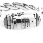 Zilveren Buddha to Buddha armband; Kadek | 22 cm, Ophalen of Verzenden, Gebruikt, Overige kleuren, Zilver