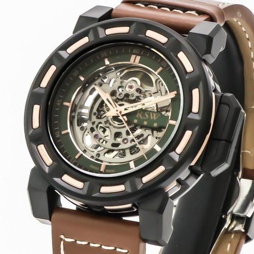 RSW - High King Skeleton Limited Edition - RSW3500SK-BRL-12, Sieraden, Tassen en Uiterlijk, Horloges | Heren