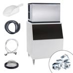 GGM Gastro | Ijsblokjesmachine - Blokjes - 403 kg/24 uur - |, Verzenden