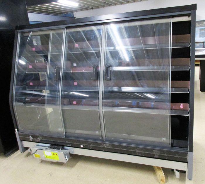 Carrier Wandkoeling, laagmodel met 3 plexieglas, Witgoed en Apparatuur, Koelkasten en IJskasten, Gebruikt