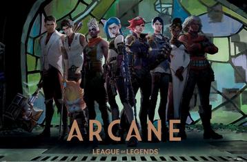 Poster Arcane Characters in Zaun Arcade 61x91,5cm beschikbaar voor biedingen