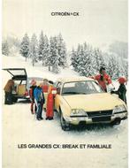1977 CITROËN CX BROCHURE FRANS, Nieuw, Author