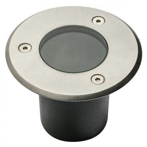 Grondspot geborsteld RVS rond 100mm, Doe-het-zelf en Verbouw, Elektra en Kabels, Nieuw, Ophalen of Verzenden