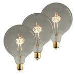 Set van 3 LED lampen E27 | 3.6 watt dimbaar | 2100K extra wa, Huis en Inrichting, Verzenden, Overige typen, Nieuw, E27 (groot)