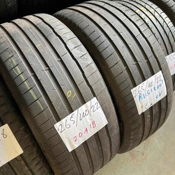 2 x Hankook Ventus S1 Evo3 265-40-22 Zomerbanden 5,5mm beschikbaar voor biedingen