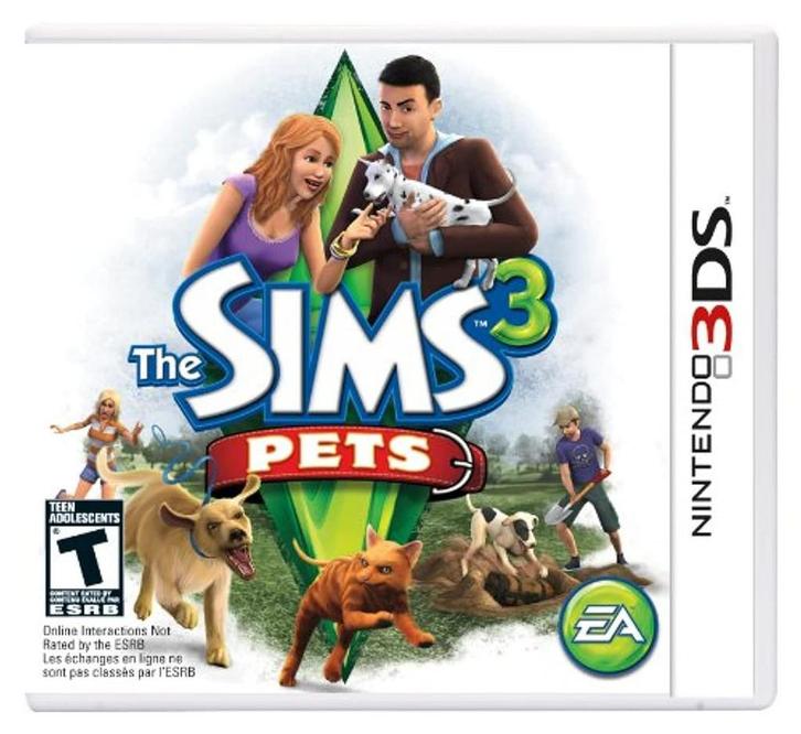 De Sims 3 Pets (Nintendo 3DS), Spelcomputers en Games, Games | Nintendo 2DS en 3DS, Gebruikt, Vanaf 7 jaar, Verzenden