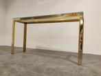 Renato Zevi - Wandtafel - Metaal, Glas - console-tafel, Antiek en Kunst