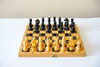 Schaakspel - Vintage Soviet Chess Set [90s] - Hout