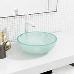 vidaXL Wasbak 35x12 cm gehard glas mat, Doe-het-zelf en Verbouw, Sanitair, Verzenden, Nieuw