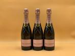 Moët & Chandon, Impérial - Champagne Rosé - 3 Flessen (0.75, Nieuw