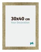 Fotolijst 30x40 cm - Goud Antiek - MDF - Mura, Verzenden, Nieuw