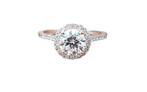 Verlovingsring - 14 karaat Roségoud - 1.34ct. tw. Diamant