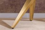 Design console tafel ART LIVING 140cm wit marmer keramiek, Huis en Inrichting, Tafels | Sidetables, Ophalen of Verzenden, Nieuw