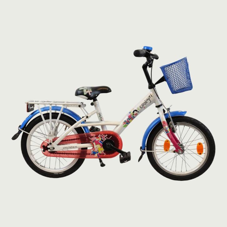 Loekie kinderfiets 16 inch, Fietsen en Brommers, Fietsen | Kinderfietsjes, Gebruikt, Ophalen of Verzenden