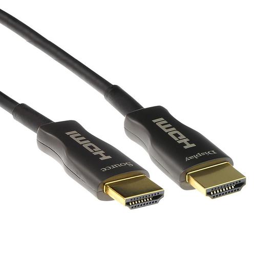 HDMI active optical cable (AOC) - HDMI2.0 (4K 60Hz, Audio, Tv en Foto, Audiokabels en Televisiekabels, Ophalen of Verzenden