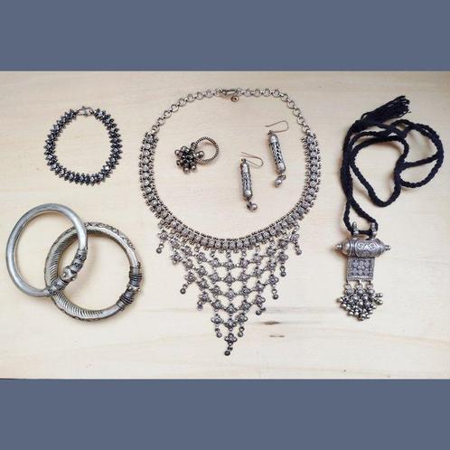 Indiase sieraden Rajasthan vintage - Rajasthan - India, Antiek en Kunst, Kunst | Niet-Westerse kunst