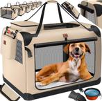 Reisbench hond - Draagtas hond - Transportbox - 102x69x69 cm, Dieren en Toebehoren, Transportboxen, Verzenden, Zo goed als nieuw