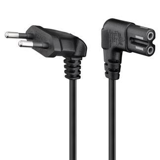 C7 kabel | 5 meter (Haaks, Links/rechts), Computers en Software, Pc- en Netwerkkabels, Nieuw, Verzenden