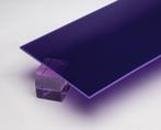 Acrylaat (PMMA) basisplaat (transparant paars, 50x30 cm, 3, Ophalen of Verzenden, Nieuw