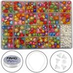 Fako Bijoux® - Kralen Set - Acryl - Sieraden Maken - Serie 7, Hobby en Vrije tijd, Verzenden, Nieuw