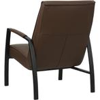 Leren Fauteuil Level - Toledo Leer Espresso, Huis en Inrichting, Fauteuils, Nieuw, Ophalen of Verzenden, 50 tot 75 cm, Fauteuil Level - Toledo leer Espresso past perfect in uw interieur als u woonstijl:  is.