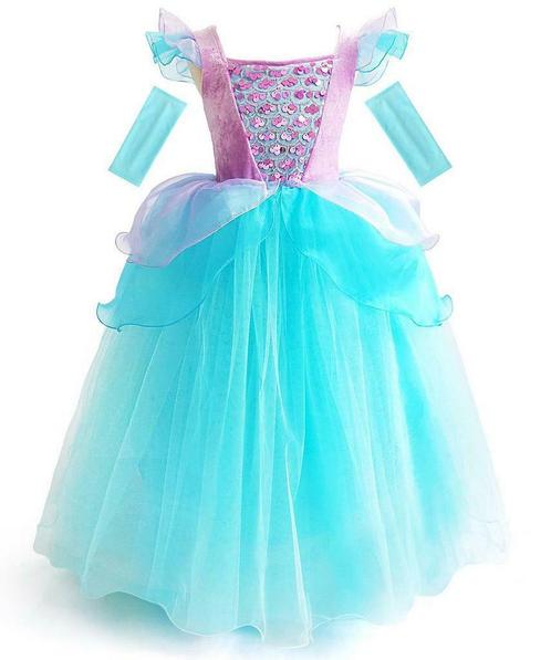 Prinsessenjurk - Deluxe Zeemeermin jurk, Kinderen en Baby's, Carnavalskleding en Verkleedspullen, Nieuw, Ophalen of Verzenden