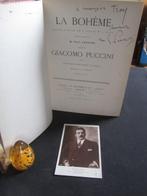 Signed; Giacomo Puccini - La Bohème - 1905, Antiek en Kunst