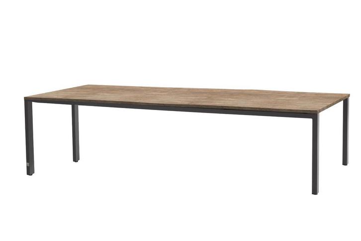 4 Seasons Outdoor Goa tafel met Robusto teak blad 280 cm *, Tuin en Terras, Tuinsets en Loungesets, Ophalen of Verzenden