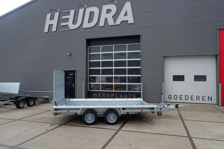 Hulco Terrax-2 3500kg 344x165cm machinetransporter, Auto diversen, Aanhangers en Bagagewagens, Nieuw